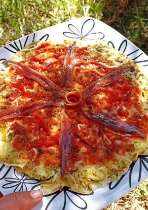 Una foto de Tortipizza de anchoas