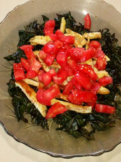 Una foto de Ensalada de espinaca
