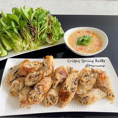 A picture of Crispy Spring Rolls.