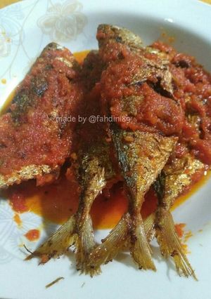 Foto resep Ikan Kembung Pipih Balado