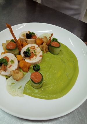 A picture of Stuffed Chicken Fillet.