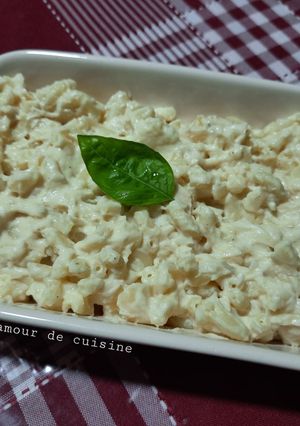 Une photo de Coquillettes crémeuses au comté 🧀