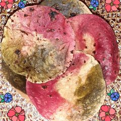 A picture of Colorful Healthy Paratha.