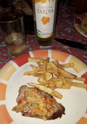 Una foto de Colita de cuadril rellena