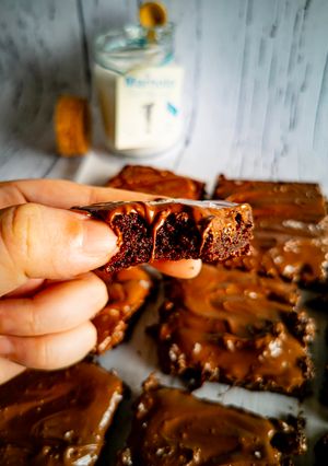 Foto de Brownie com Nutella e Flor de Sal