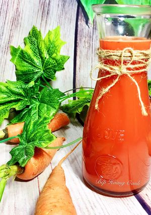 Hình của món Nước Ép Cà Rốt+Dưa Hấu🥕🍉.