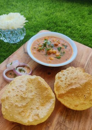 A picture of Chhole Masala.