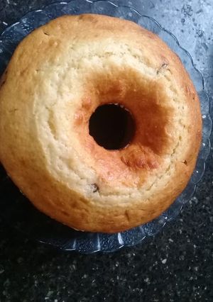 Una foto de Budín con pasas de uva