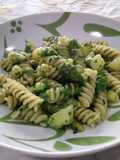 Fusilli with Potatoes, Asparagus, and Basil Pesto