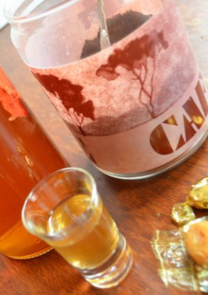 Une photo de Rhum arrangé café-caramel-vanille