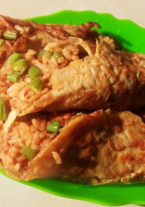 Foto resep Nasi Goreng Balut Dadar