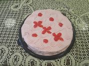 Una foto de chantilly para decorar