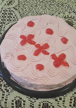 Una foto de Pan de elote decorado