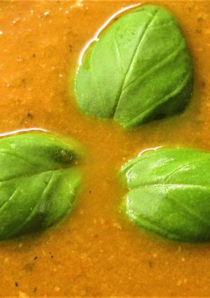 Sült zöldségleves recept fotója