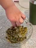 Snack de Semillas de Zapallo en airfryer