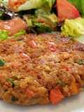 Hamburguesas de lentejas y verduras