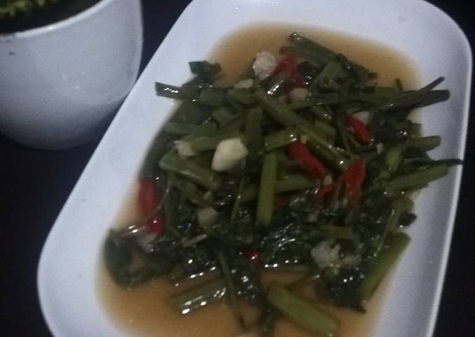 Langkah Mudah untuk Menyiapkan Cah Kangkung Simple Enak, Enak Banget