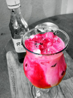 Gambar Sirap bandung 2 layer #MaratonRaya #minuman mingguke2