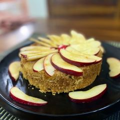 A picture of Apple cake (tea time cake).