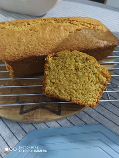 Una foto de Budín de mandarina y tres harinas