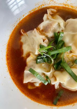 Foto resep Pangsit Kuah Chili Oil Ala Ala