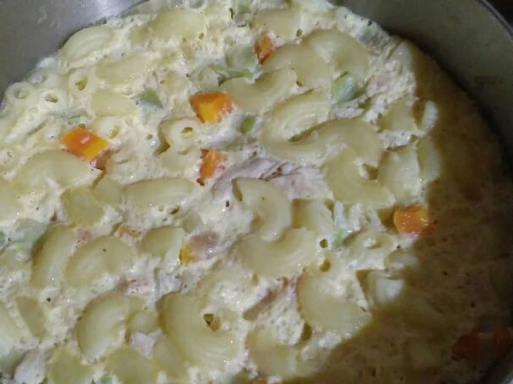 Cara Simple Membuat Resep  Macaroni Schotel Kukus Simple yang Enak Banget, Lezat