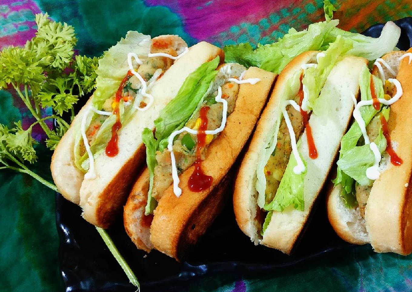 Healthy hot dog