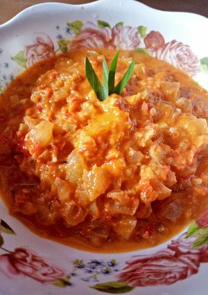 Foto resep Kulit Sapi (cecek) pedas
