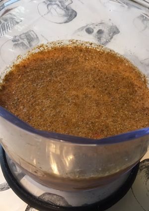 Une photo de Marinade pêche, gingembre, ail et citron vert