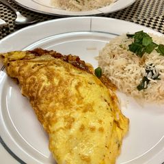 Kai Yad Sai (Stuffed Chicken Omelette) A picture of Kai Yad Sai (Stuffed Chicken Omelette).