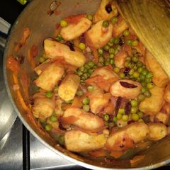 A picture of Bananas and Peas.
