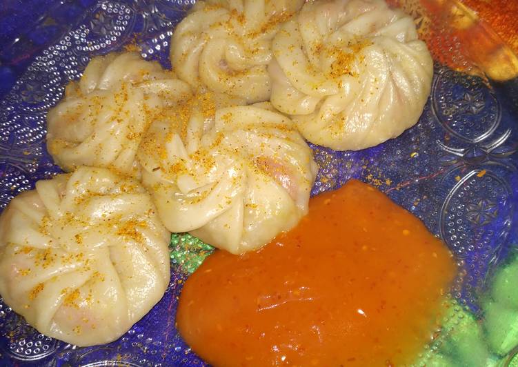 Veg. steam momos