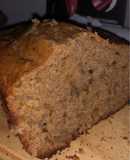 Budín de banana saludable