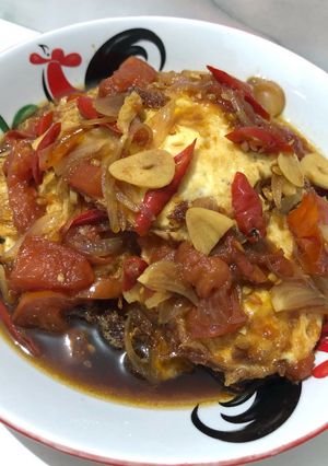 Foto resep Telur Ceplok Masak Kecap