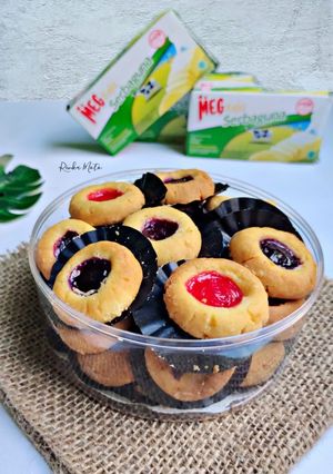 Foto resep Thumbprint Cheese Cookies