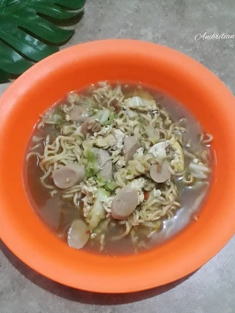 Langkah Mudah untuk Membuat Resep Mie get kuah khas cirebon ala anibrilian yang Bisa Manjain Lidah Anti Ribet, Mantap