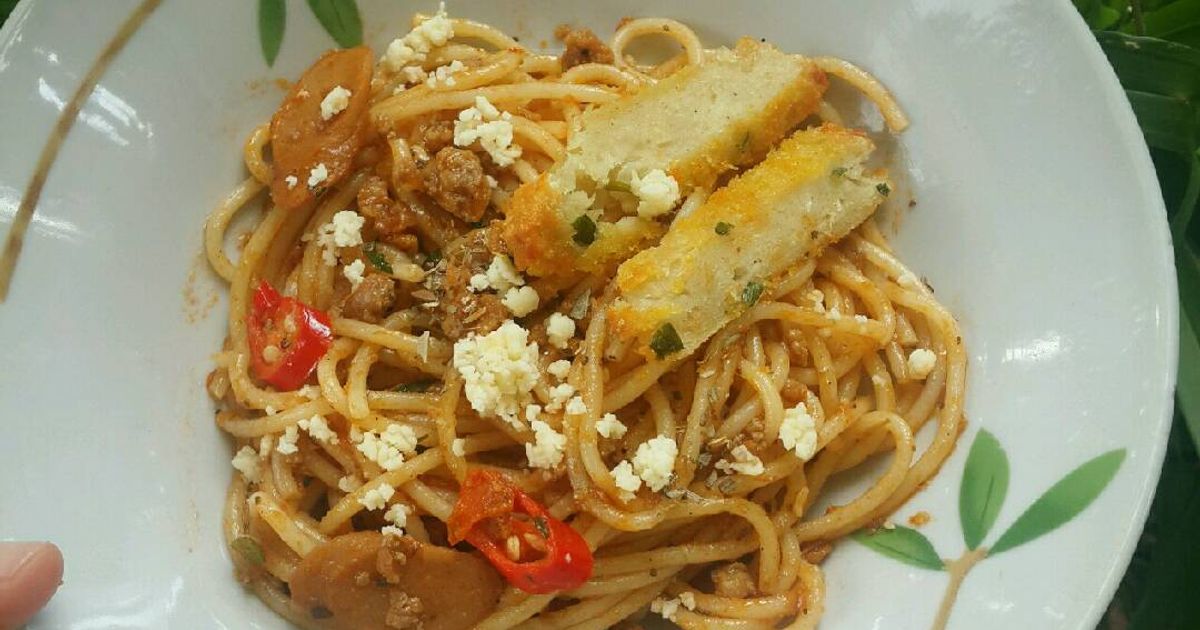 Resep Spaghetti Goreng Daging Sapi Ala Thia oleh Thia's Dish - Cookpad