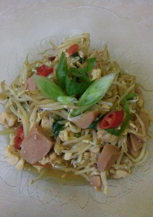 Foto resep Tumis tauge tempe tahu sosis 🍲