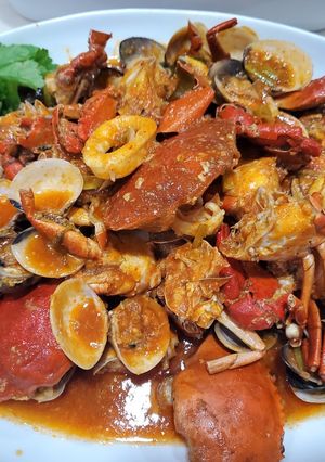 Foto resep Kepiting tumpah Ala Dapoer madam