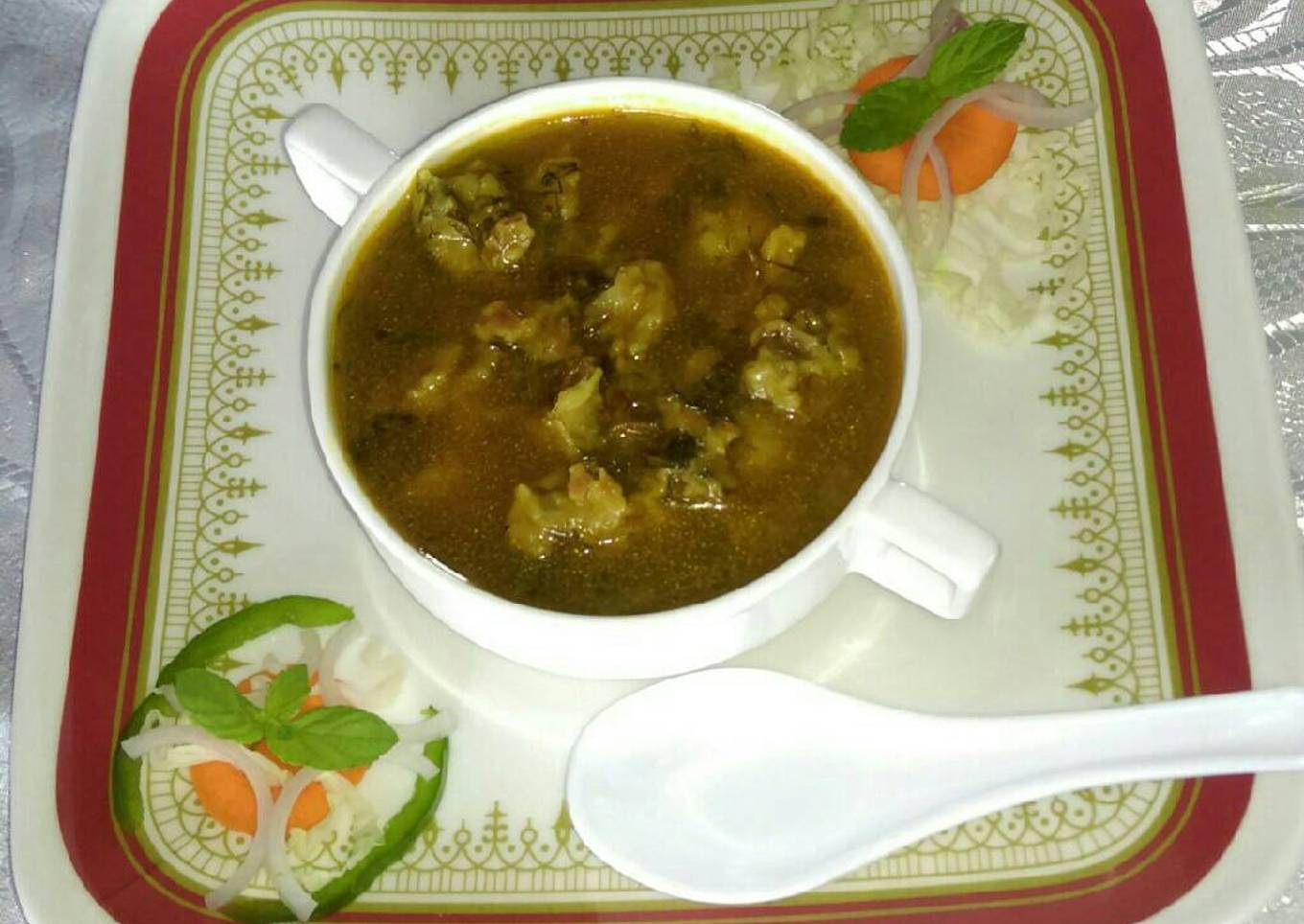 Masaura balls soup...#SoupSalad