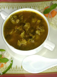 A picture of Masaura balls soup...#SoupSalad.