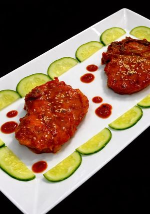 Hình của món SP.0742 - Sườn Chiên Hồng Cúc.