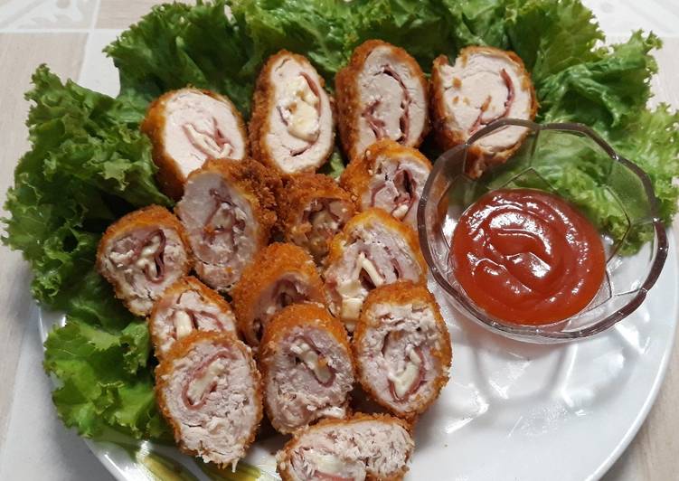 Cara Gampang Membuat Chicken Cordon Bleu yang Menggugah Selera