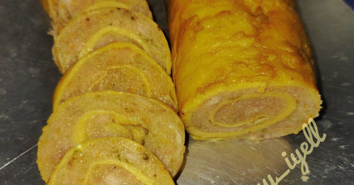 Resep Rollade Ayam Sayuran Paling Mudah dan Enak