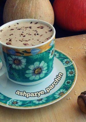 عکسی از دستور شیر نسکافه 🌸
