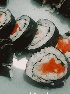 Foto resep Sushi roll salmon
