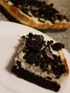 Una foto de Torta Oreo y ricota al horno
