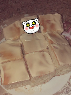 صورة لوصفة كيكة الزبادي