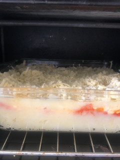 Una foto de Tambor de papa con jamón y queso