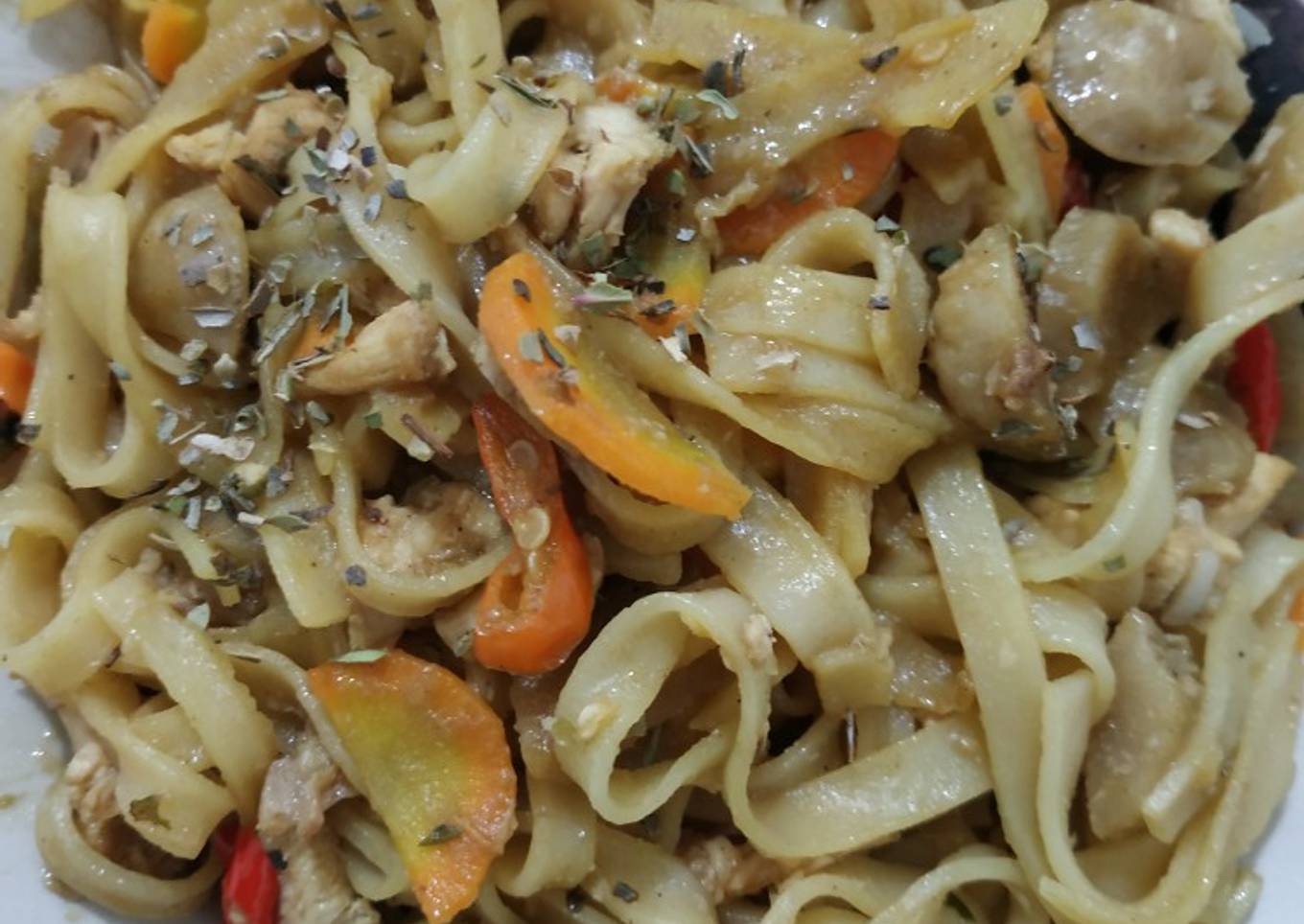 Kwetiaw Goreng Oregano